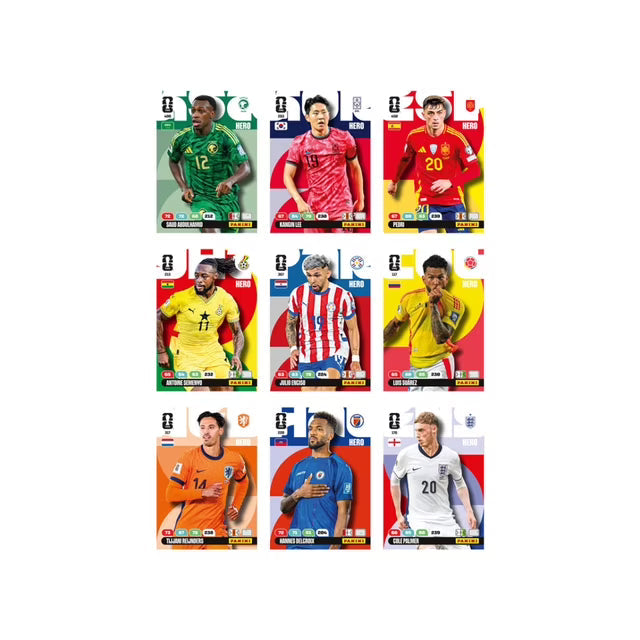 25/26 Panini Adrenalyn XL Fifa World Cup trading cards Blaster Pack