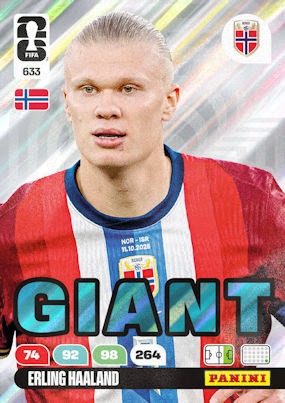 25/26 Panini Adrenalyn XL Fifa World Cup trading cards Mega Tin