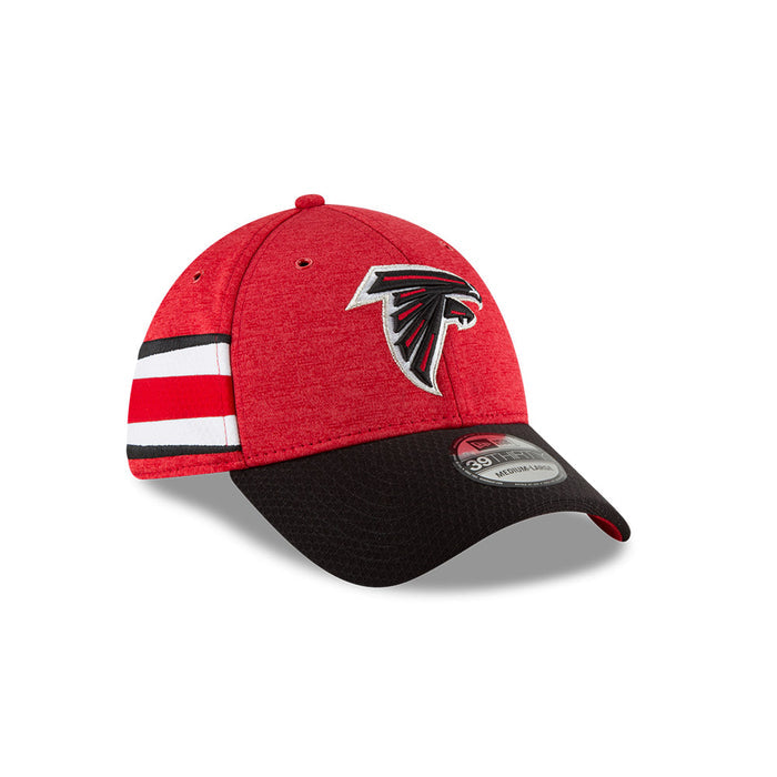 Atlanta Falcons New Era 2018 On Field Sideline Home 39Thirty Flex Fit Hat