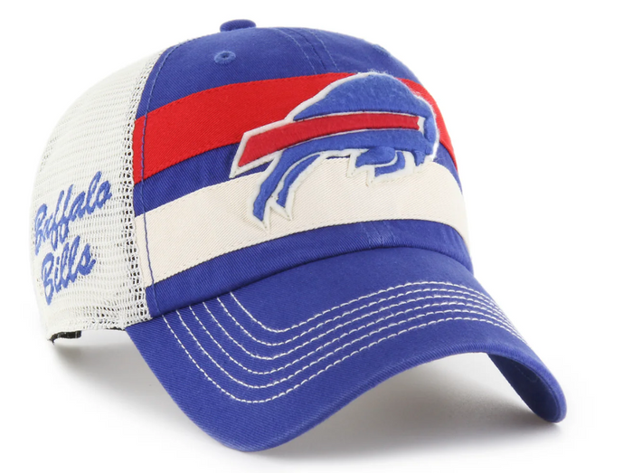 Buffalo Bills NFL 47 Brand Men's Royal ClubHouse Boon Trucker Clean up Hat
