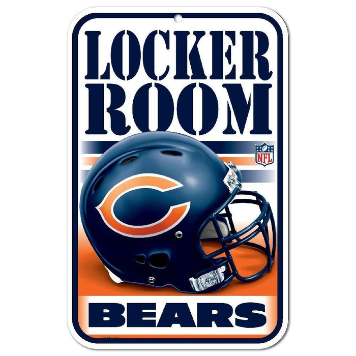 Chicago Bears WinCraft Locker Room Sign