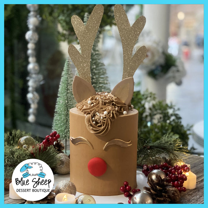 chirstmas rudolph cake
