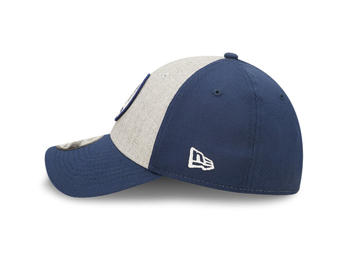 Dallas Cowboys New Era 2022 Sideline 39THIRTY Historic Flex Hat - Heathered Gray/Navy
