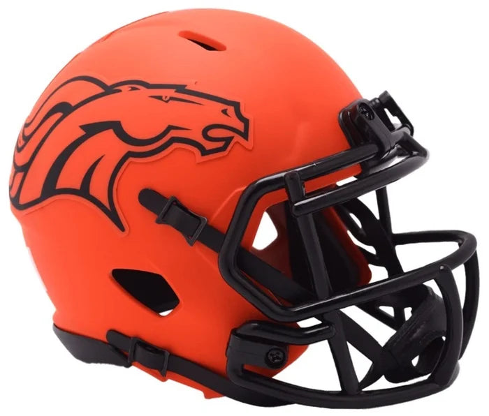 Denver Broncos RAVE Riddell NFL Speed Mini Football Helmet
