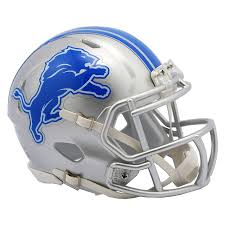 Detroit Lions NFL Riddell Mini Speed Football Helmet