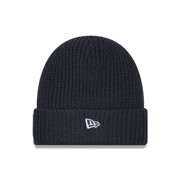 Detroit Lions Retro New Era Charcoal 2025 Sideline Cold Weather Cuffed Knit Toque