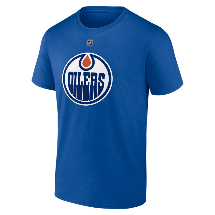 Edmonton Oilers Leon Draisaitl #29 Fanatics T-Shirt - Blue