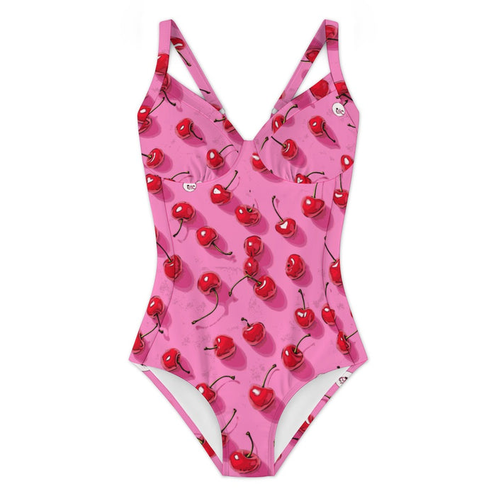 ETC Pink Cherries one piece