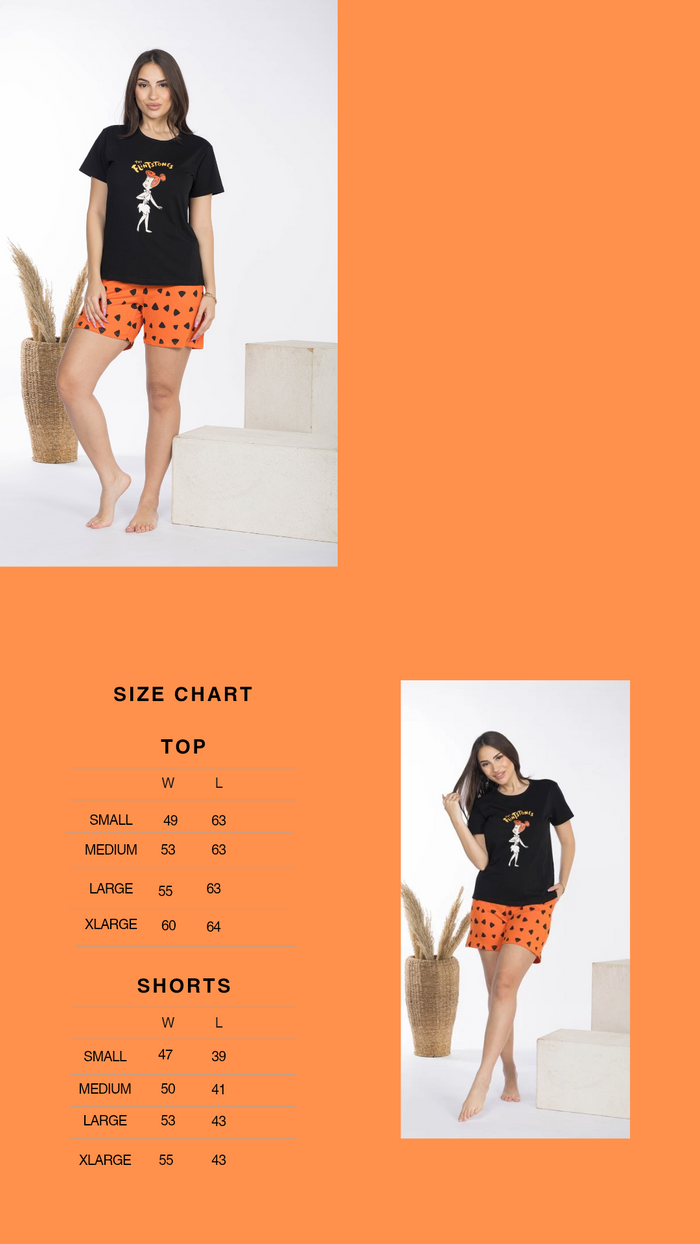 Flintstones- Women's Pyjamas (Sizes: S-Xl)