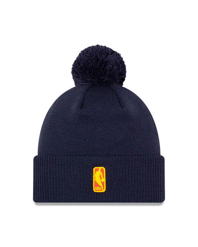 Golden State Warriors Alternate Navy New Era City Series 20 Pom Knit Toque