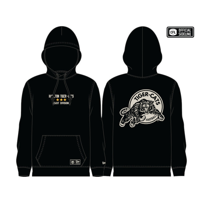 Hamilton Tigercats Turf Team Established 1869 New Era Hoodie - Black