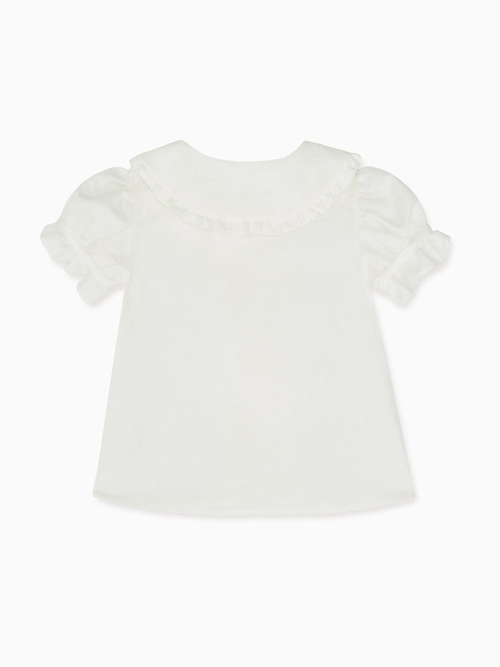 Ivory Petunia Ceremony Girl Shirt