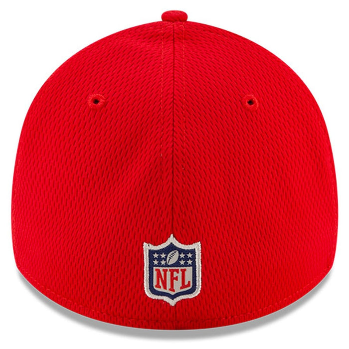 Kansas City Chiefs 2021 New Era NFL Sideline Road Red 39THIRTY Flex Hat
