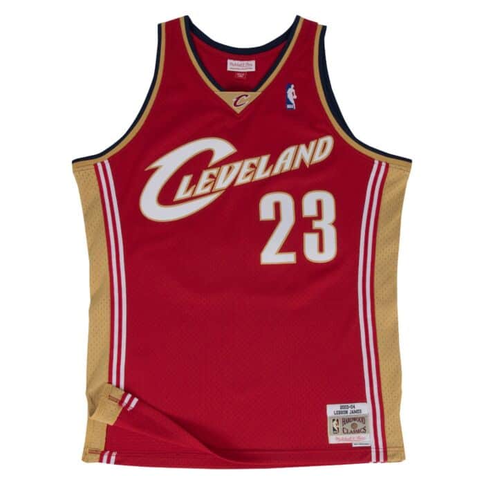Lebron James Cleveland Cavaliers Mitchell & Ness 2003-04 Hardwood Classic Swingman Jersey