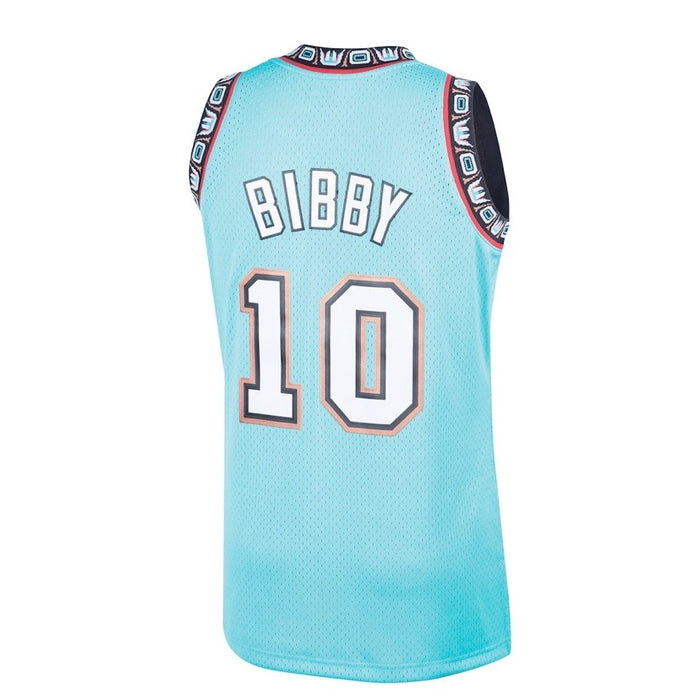 Mike Bibby Vancouver Grizzlies Mitchell & Ness 1998-99 Hardwood Classic Teal Swingman Jersey