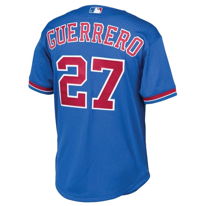 Montreal Expos Vladimir Guerrero Mitchell & Ness Cooperstown Collection Blue Batting Practice Jersey