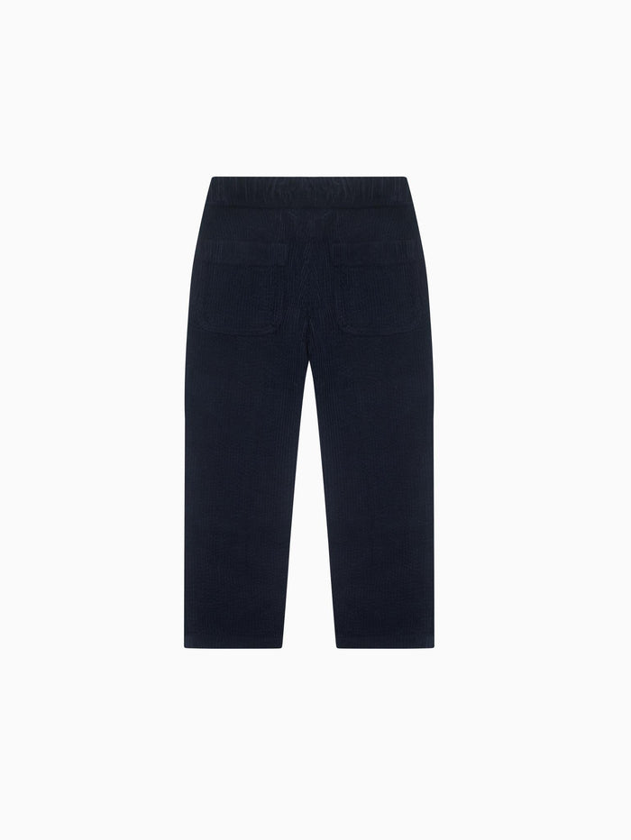 Navy Benito Corduroy Boy Trousers