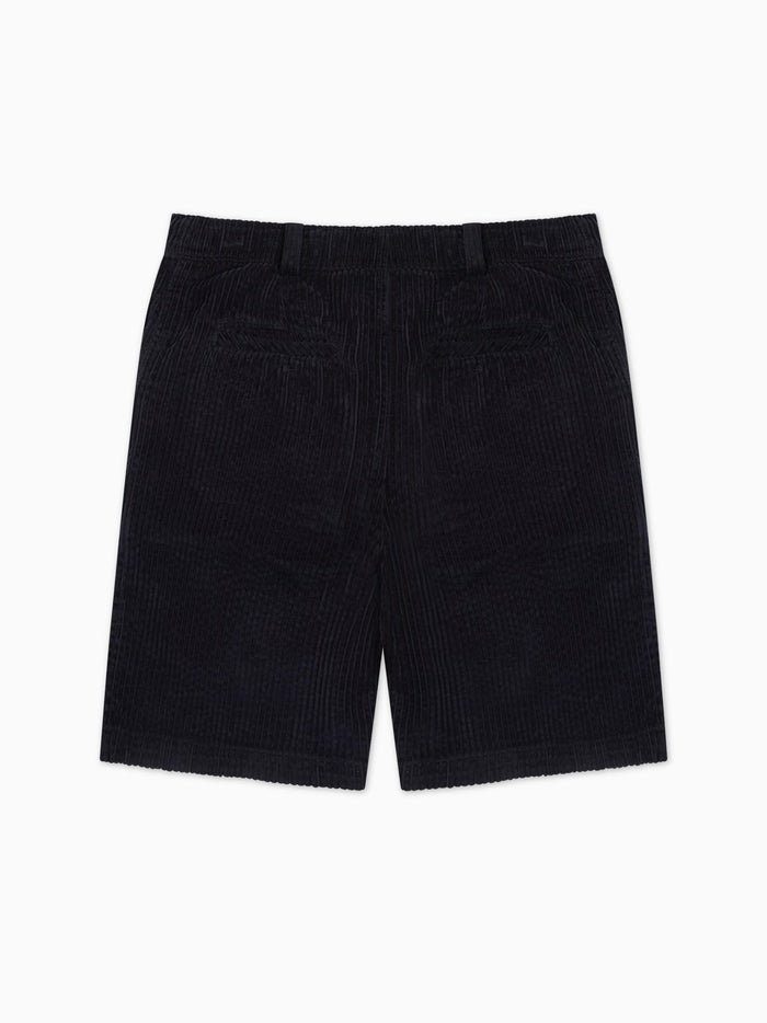 Navy Lucas Corduroy Boy Shorts