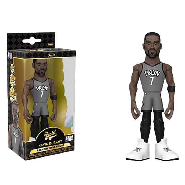 NBA POP! Funko GOLD Brooklyn Nets Kevin Durant Premium Vinyl Figure