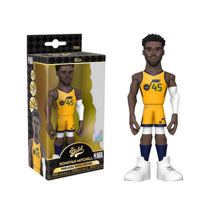 NBA POP! Funko GOLD Utah Jazz Donovan Mitchell Premium Vinyl Figure
