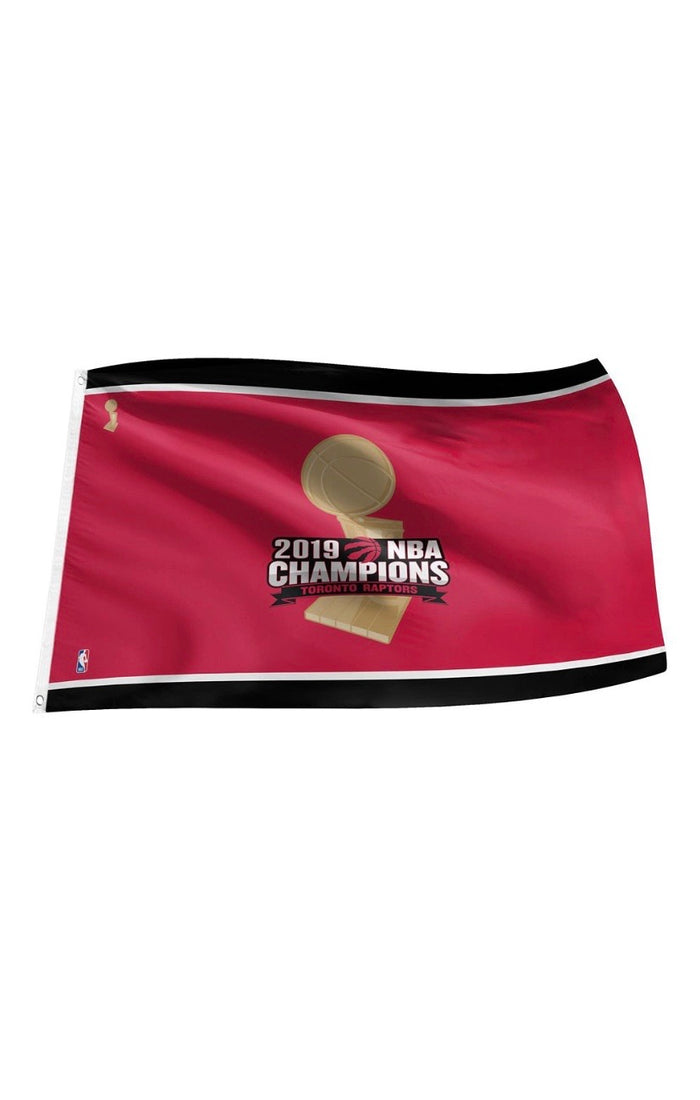 NBA Toronto Raptors Championship 3’ x 5’ Logo Flag