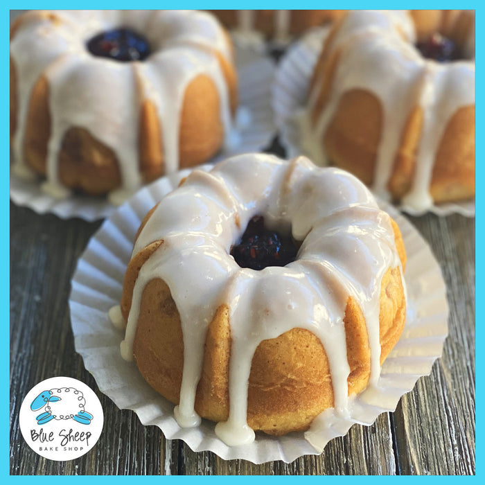 almond raspberry white chocolate bundt