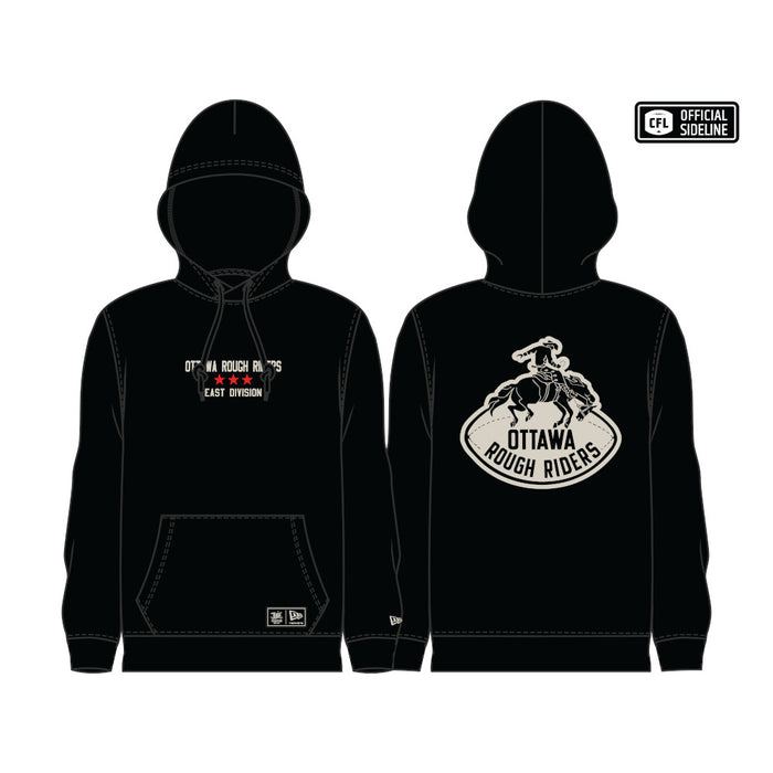 Ottawa Roughriders Turf Team Established 1876 New Era Hoodie - Black