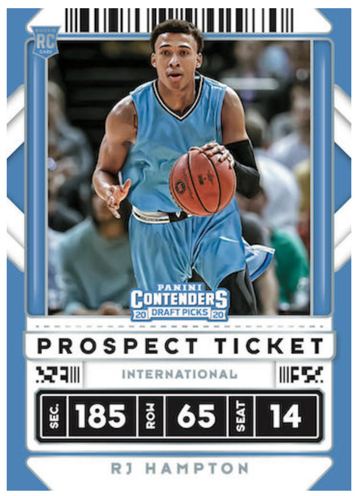 Panini Contenders 2020 Draft Picks Collegiate Basketball -1 Pack / 18 Cards