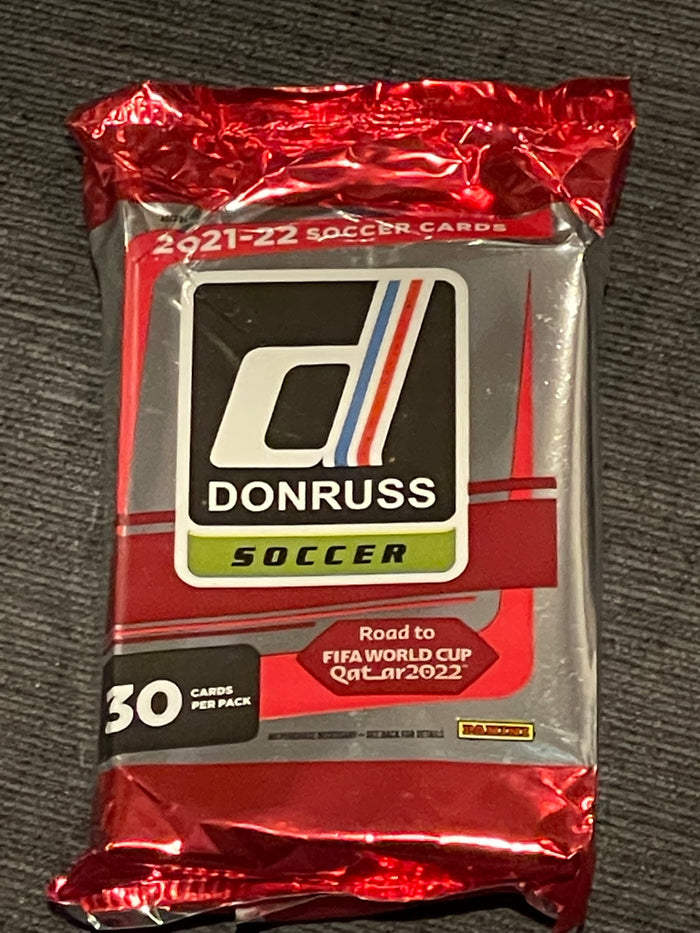 Panini Donruss 2021-22 Soccer Cards FIFA World Cup Jumbo - 1 Pack/ 30 Cards