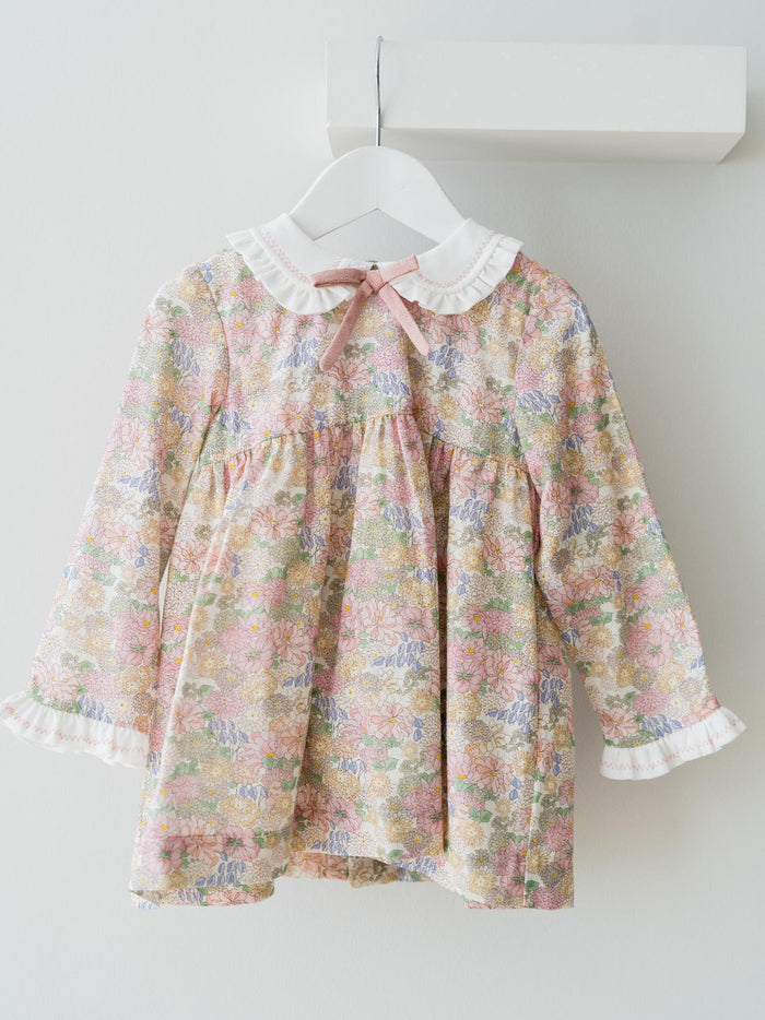 Pink Floral Laura Baby Girl Set