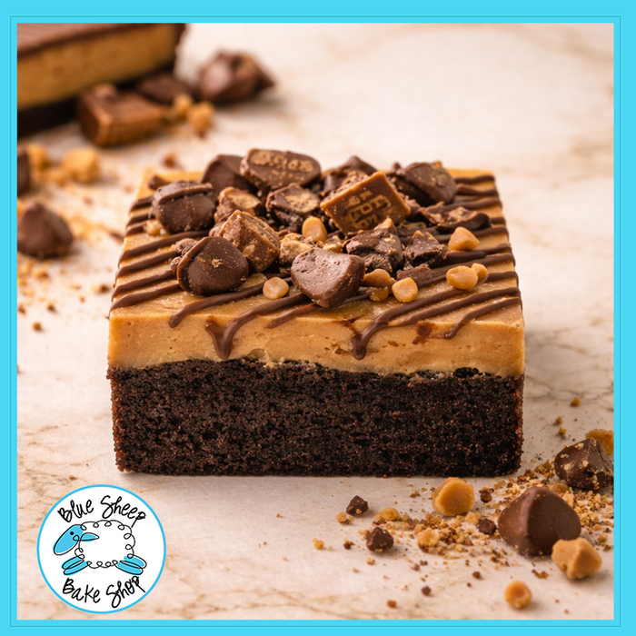 reeses peanut butter ganache brownie best brownies somerville nj