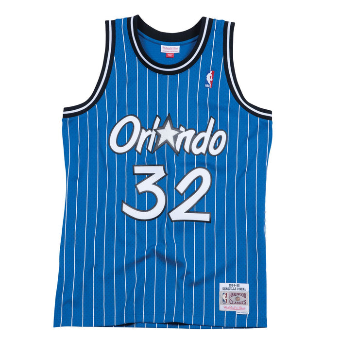 Shaquille O'Neal #32 Orlando Magic Mitchell & Ness Road 1994-95 Hardwood Classic Swingman Jersey