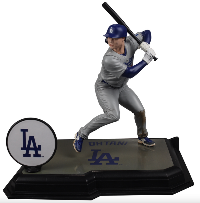 Shohei Ohtani McFarlane MLB Sports Picks - Los Angeles Dodgers - Grey Jersey Chase