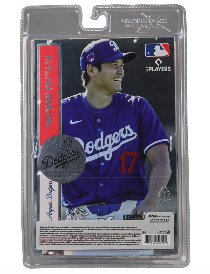 Shohei Ohtani McFarlane MLB Sports Picks - White Jersey Figure - Los Angeles Dodgers