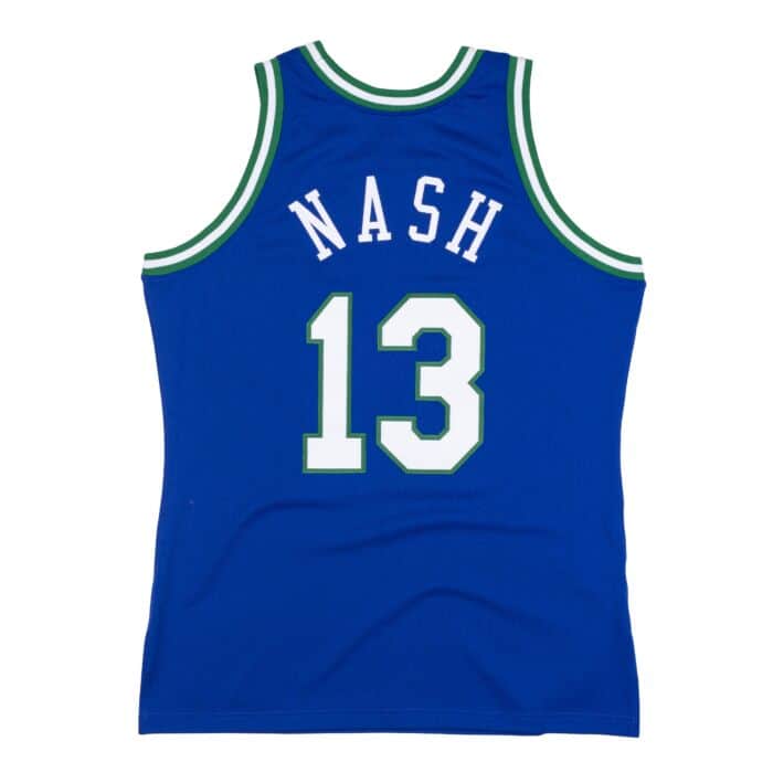 Steve Nash #13 Dallas Mavericks Mitchell & Ness 1998-99 Hardwood Classic Swingman Jersey - Blue