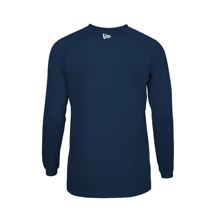 Toronto Argonauts New Era 2026 Sideline Rutted Long Sleeve Shirt - Navy