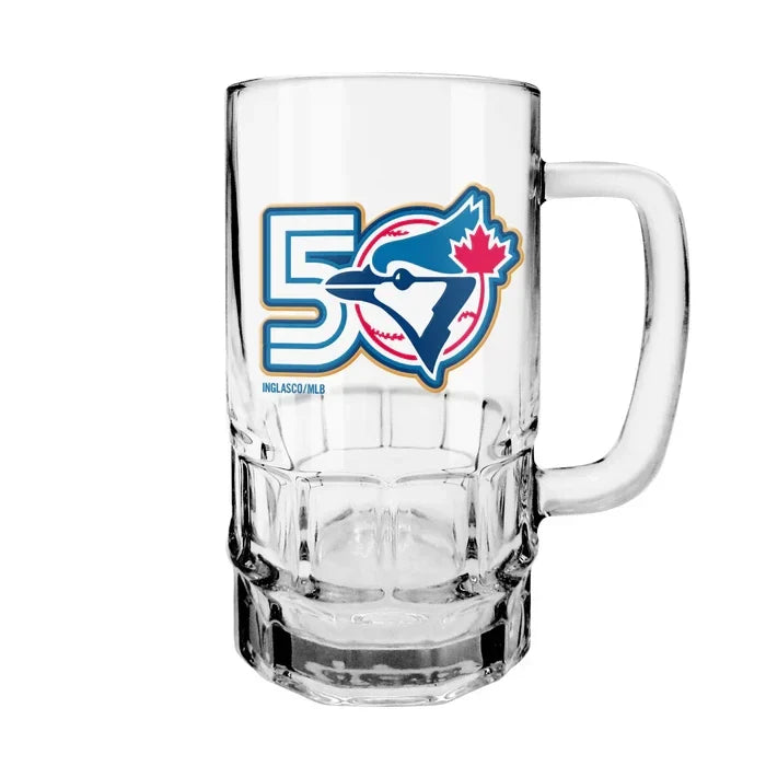 Toronto Blue Jays 50th Season Anniversary 18oz Beer Stein Mug