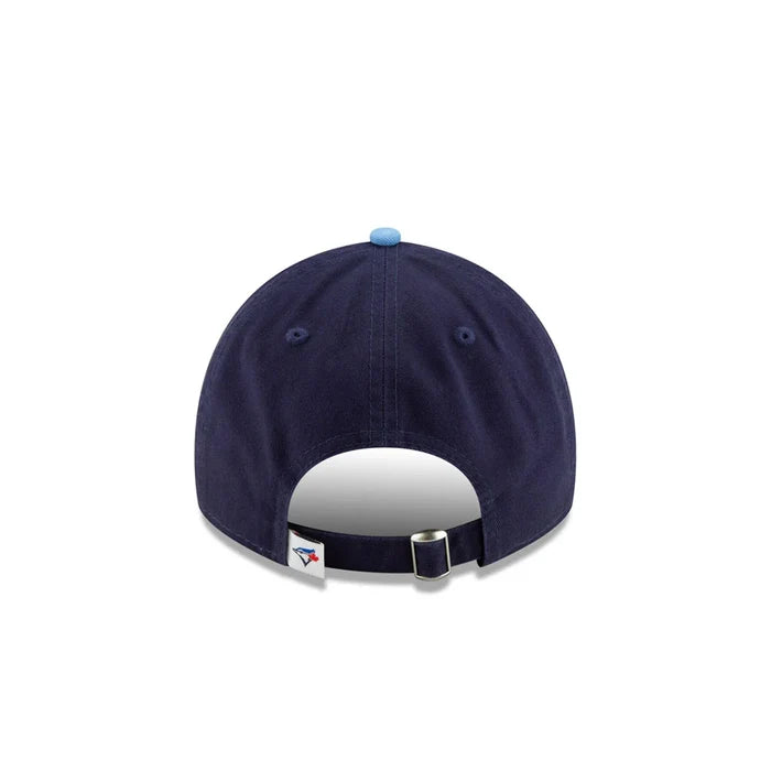 Toronto Blue Jays New Era 50th Season Anniversary On-Field 9TWENTY Two-Tone Alt 4 Blue Adjustable Hat
