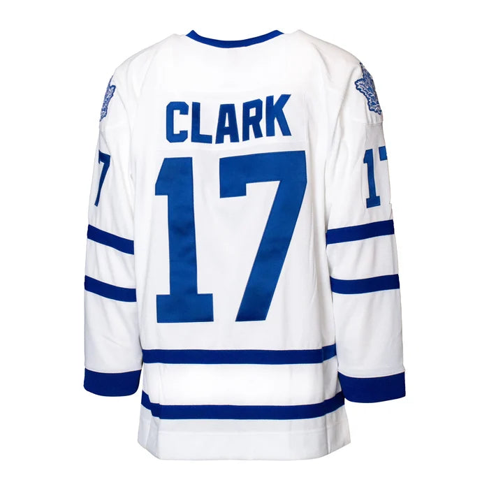 Toronto Maple Leafs Wendel Clark #17 Mitchell & Ness 1992-93 Hardwood Classic Swingman Jersey