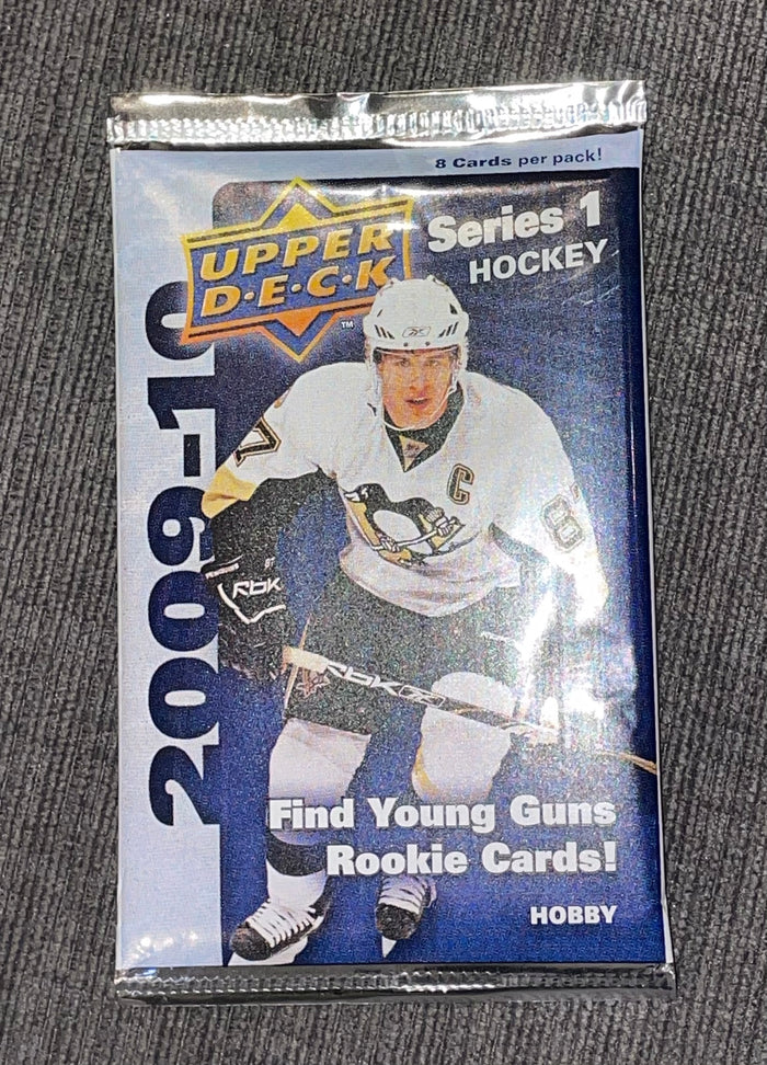 VINTAGE Upper Deck 2009-10 Series 1 Hockey Hobby Pack - 1 Pack / 8 Cards