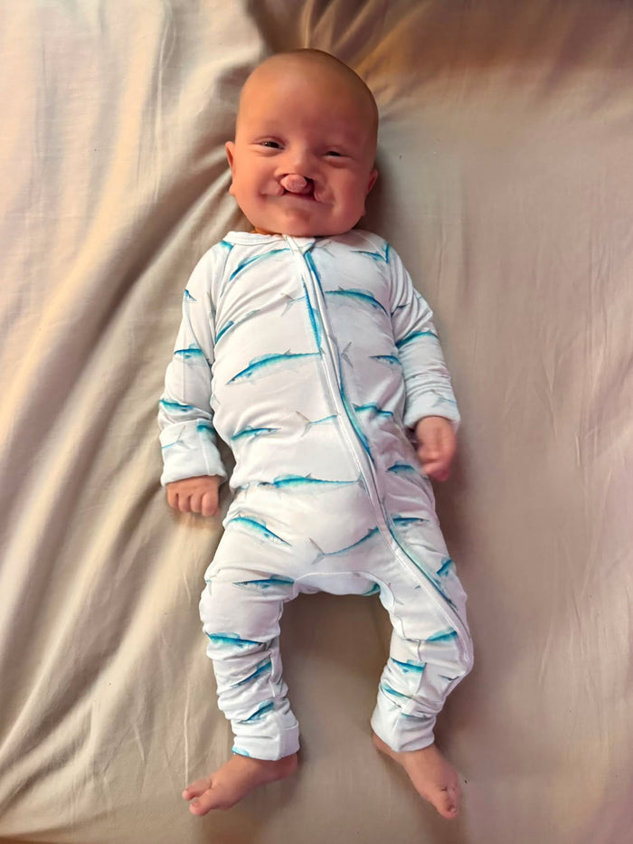 Wahoo Wonder - Bamboo Zippy Sleeper Pajamas - Ready to Ship