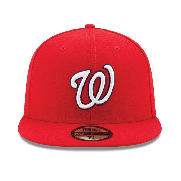 Washington Nationals New Era Red Authentic Collection On-Field Game 59FIFTY Fitted Hat