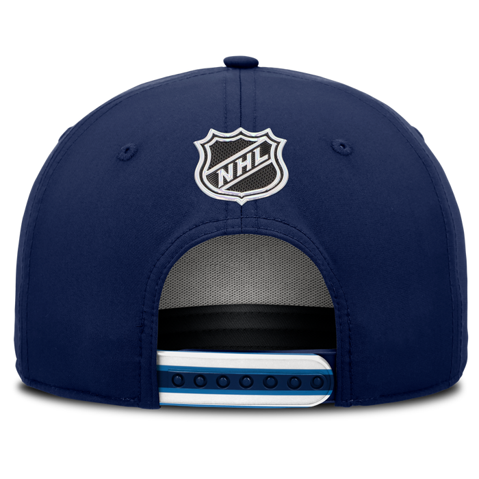 Winnipeg Jets Fanatics 2025 NHL Draft Authentic Pro On-Stage Podium A-Frame Adjustable Hat