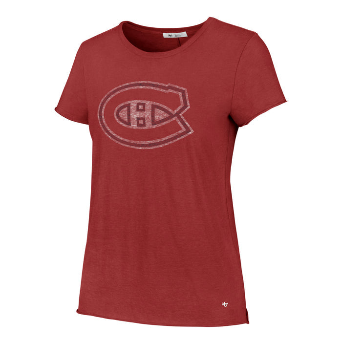 Women’s Montreal Canadiens 47 Brand Red Fade T-Shirt