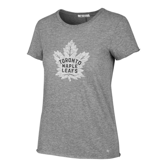 Women’s Toronto Maple Leafs 47 Brand Fader Grey Logo T-Shirt