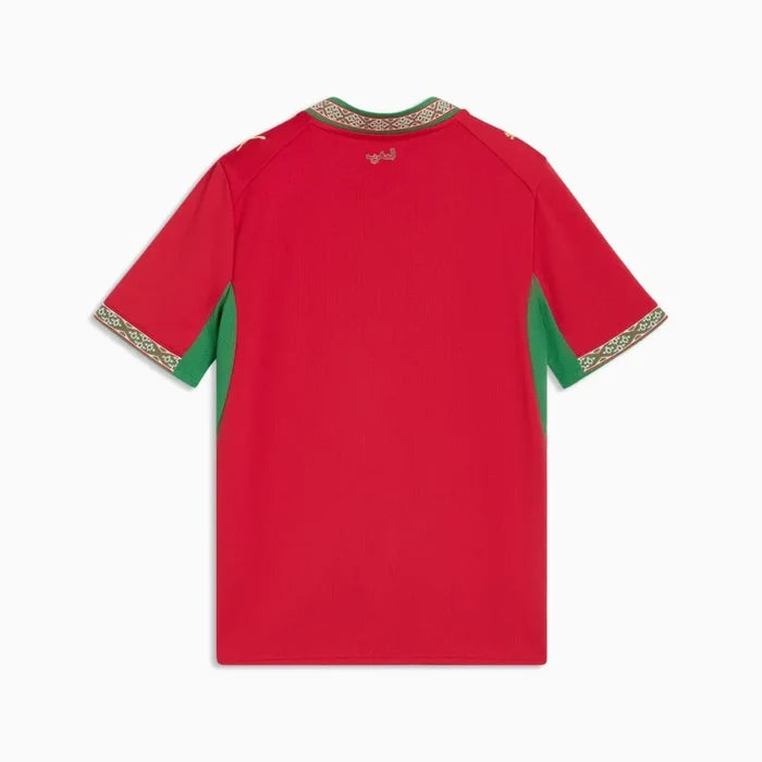 Youth Morocco FRMF National Team Fifa World Cup Puma 2025/26 Home Replica Jersey