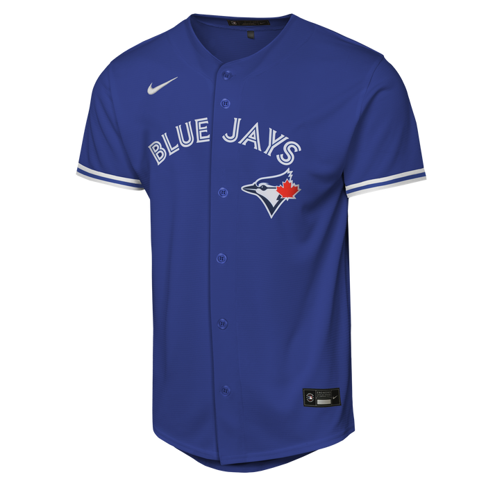 Youth Toronto Blue Jays George Springer #4 Alternate 2 Blue Baseline Jersey