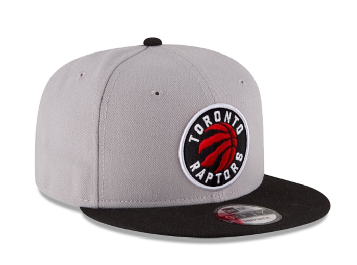 Youth Toronto Raptors Basic New Era 9Fifty Hat - Grey/Black