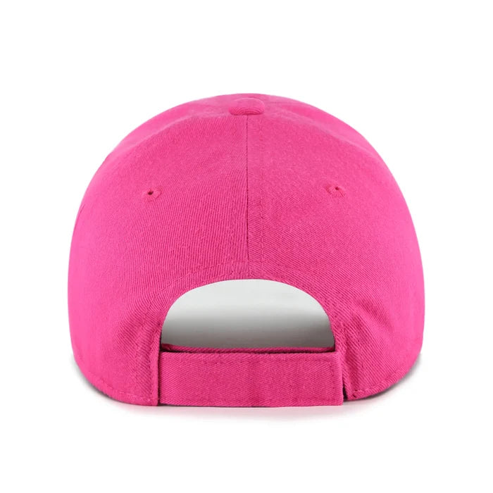 Youth Toronto Raptors Basic Pink 47' Brand MVP Adjustable Hat