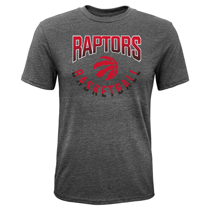 Youth Toronto Raptors Gray Get Fade T-Shirt